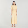 Lorianne Long tassel skirt Vanilla