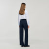 Theaneau Chalk-striped trousers Navy Blue