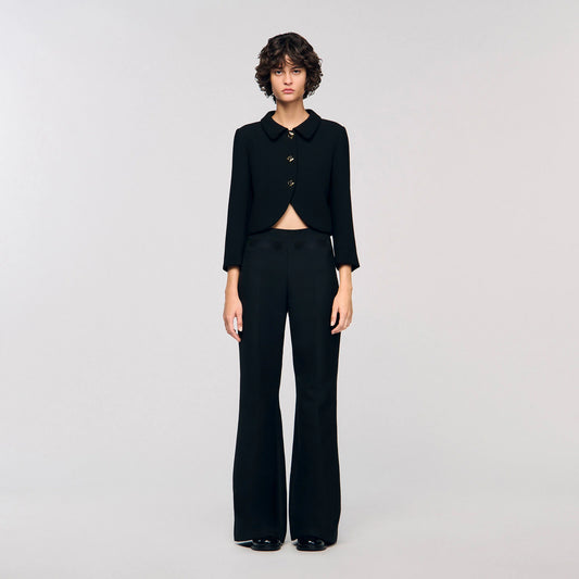 Monceau Pocketed trousers Black