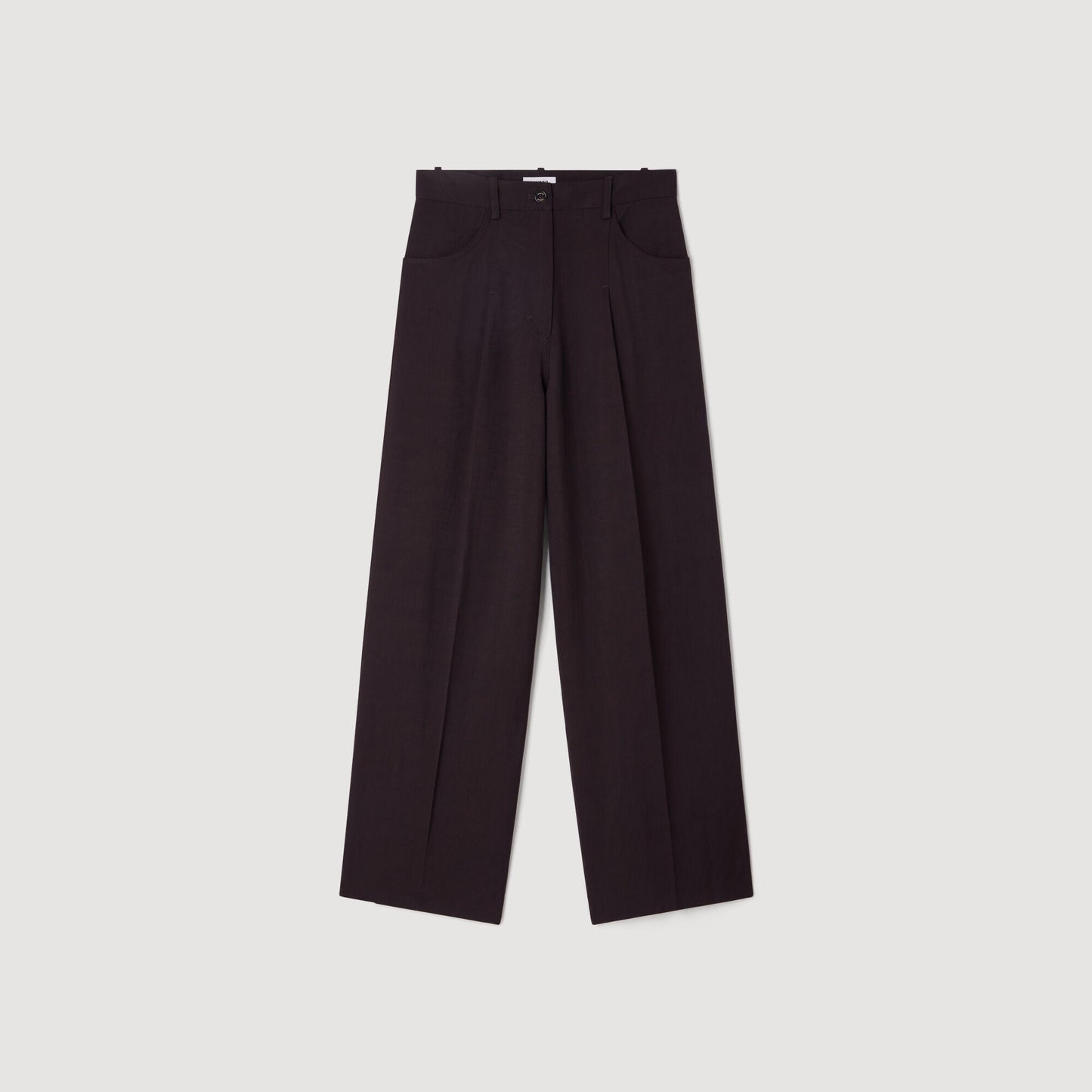 Desire Wide-Leg Trousers Brown