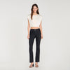 Mody Pleat And Zip Trousers BLACK