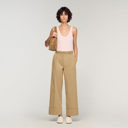 Ezriel Suit Trousers Beige