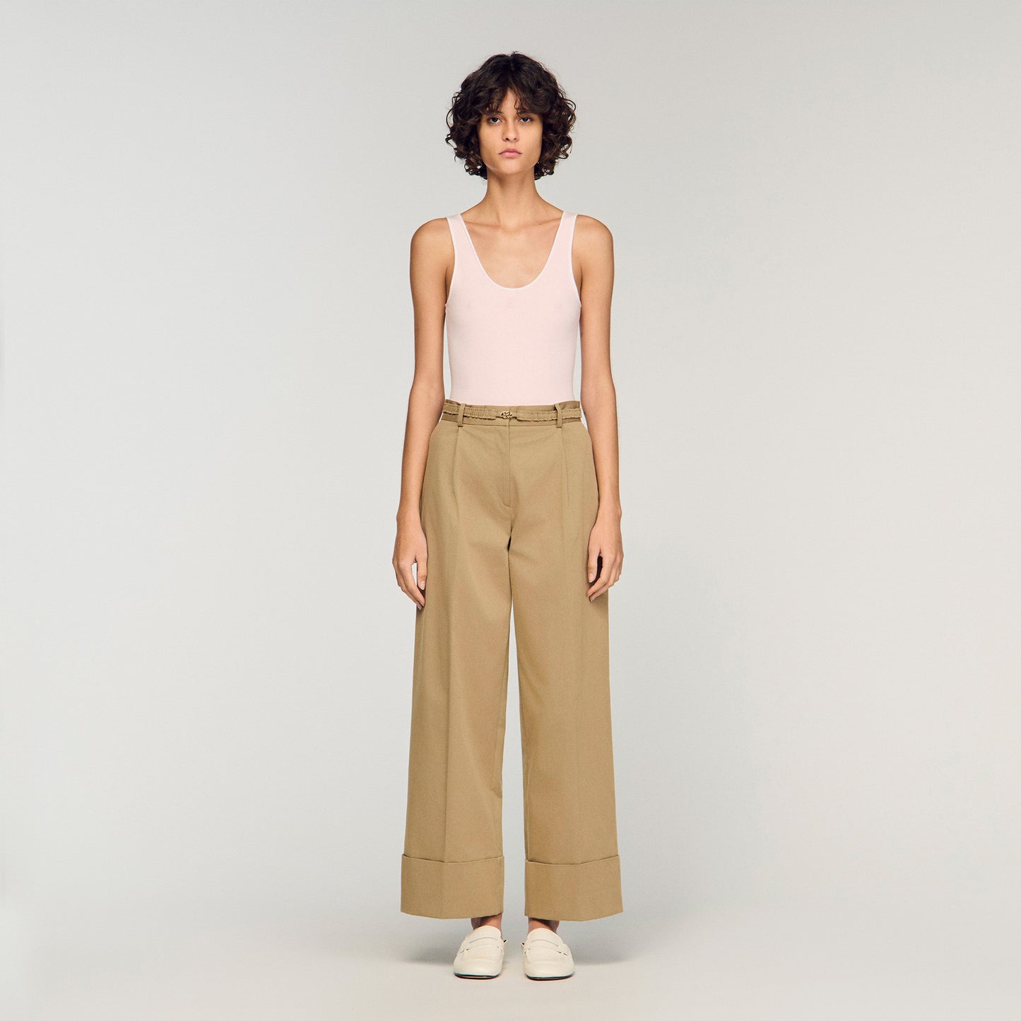 Ezriel Suit Trousers Beige