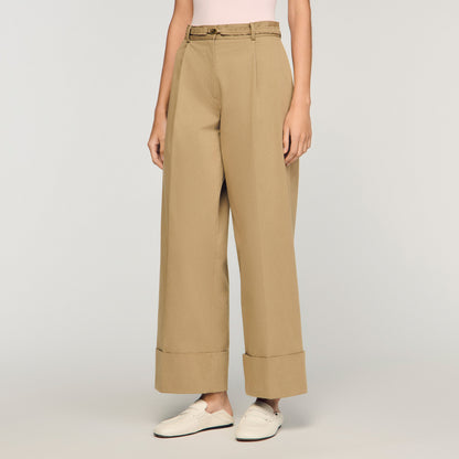 Ezriel Suit Trousers Beige