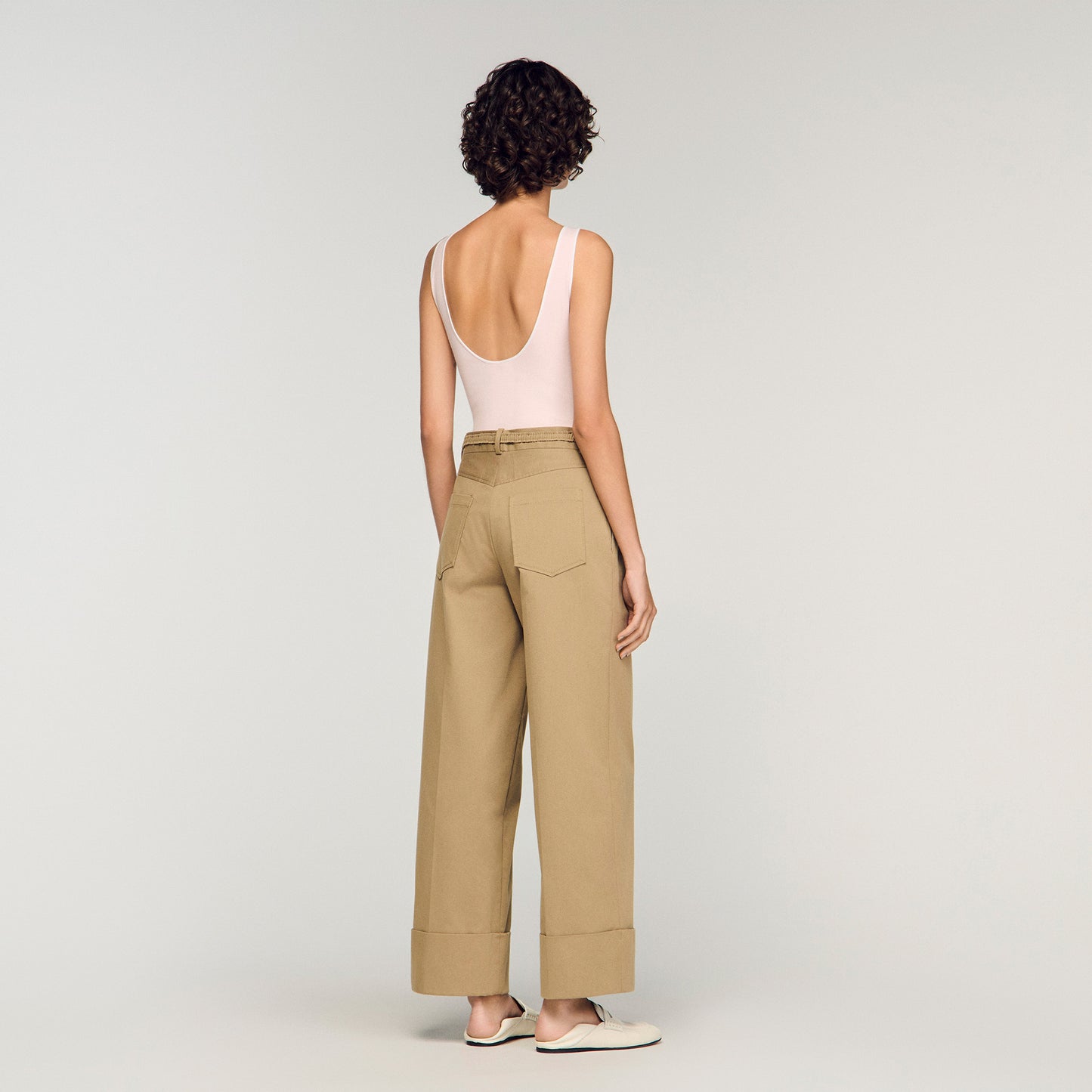 Ezriel Suit Trousers Beige