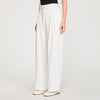 Matson Striped Suit Trousers Ecru / Black