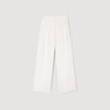 Matson Striped Suit Trousers Ecru / Black