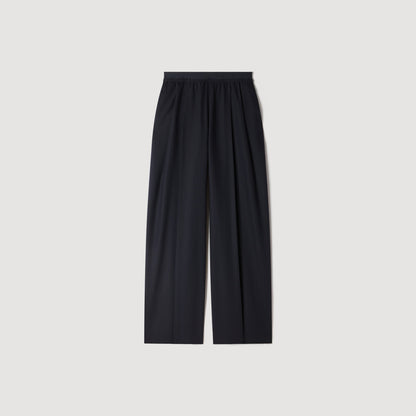 Solmarin Striped wool trousers Navy Blue