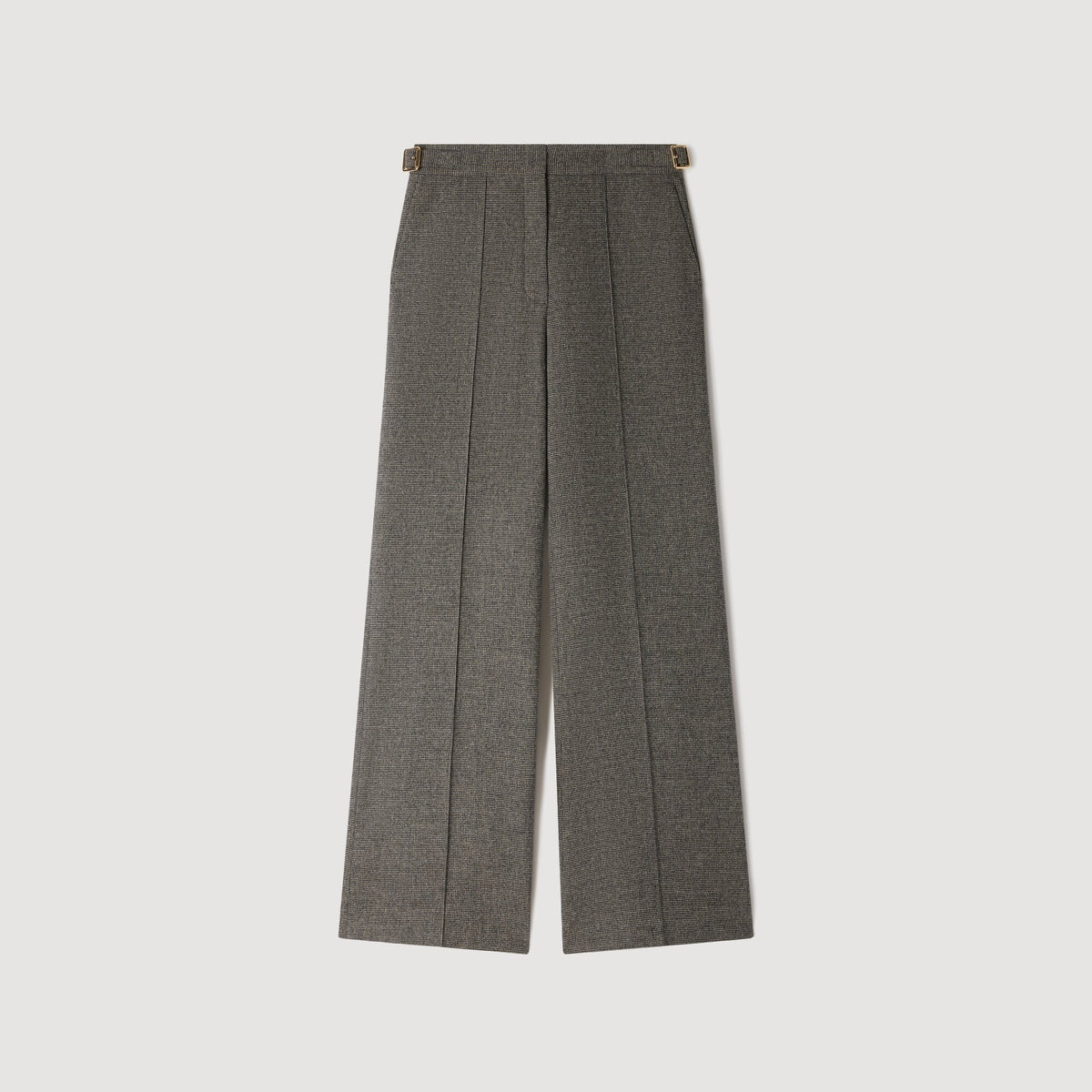 Alden Wool Suit Trousers Grey