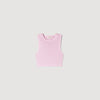 Tia Rhinestone Knit Crop Jumper Mauve