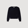 Malroy V-Neck Wool Jumper Navy Blue