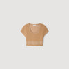 Siena Jumper With Contrast Embroidery Beige