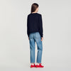 Mika  Knit Jumper Navy Blue