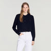 Miki Wool Polo Shirt With Logo Black