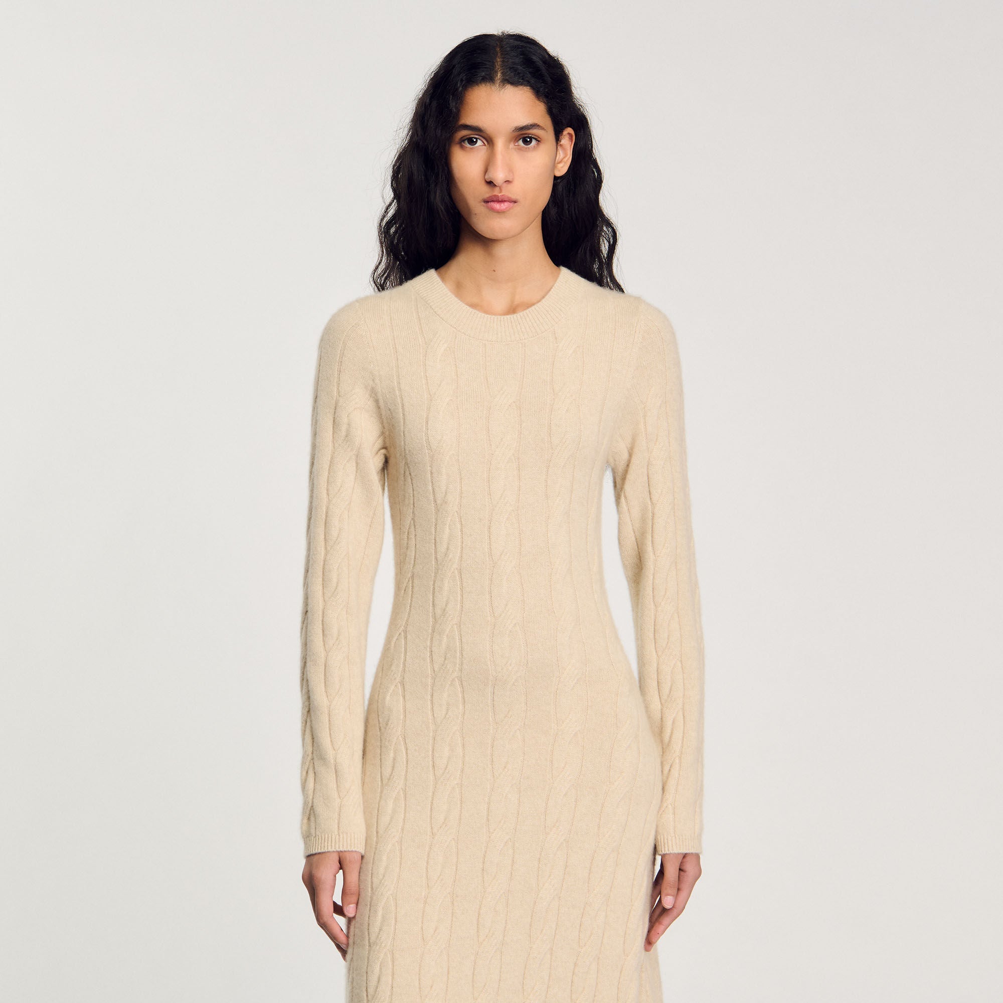 Shop Cable Knit Maxi Dress for Woman