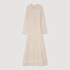 Cable knit maxi dress Sandro_Beige