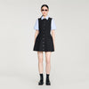 Ada 2-In-1 Short Dress Black