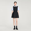 Ada 2-In-1 Short Dress Black