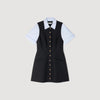 Ada 2-In-1 Short Dress Black