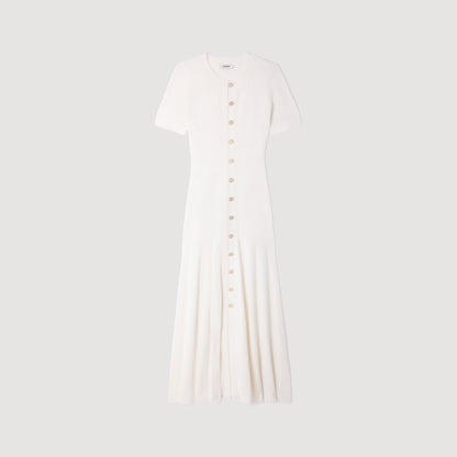 Milona Knit Maxi Dress ECRU