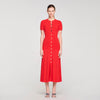 Milona Knit Maxi Dress RED