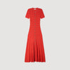 Milona Knit Maxi Dress RED