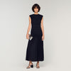 Azalea Draped Maxi Dress Black