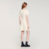 Gisele Pointelle Knit Short Dress ECRU