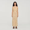 Soleane Flower Print Maxi Dress Butter / Pink