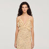 Soleane Flower Print Maxi Dress Butter / Pink