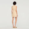 Amaria Guipure Short Dress Vanilla