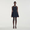 Santaluna Short dress with jewel detail Black