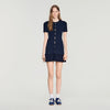 Keira  Structured Dress Midnight Blue