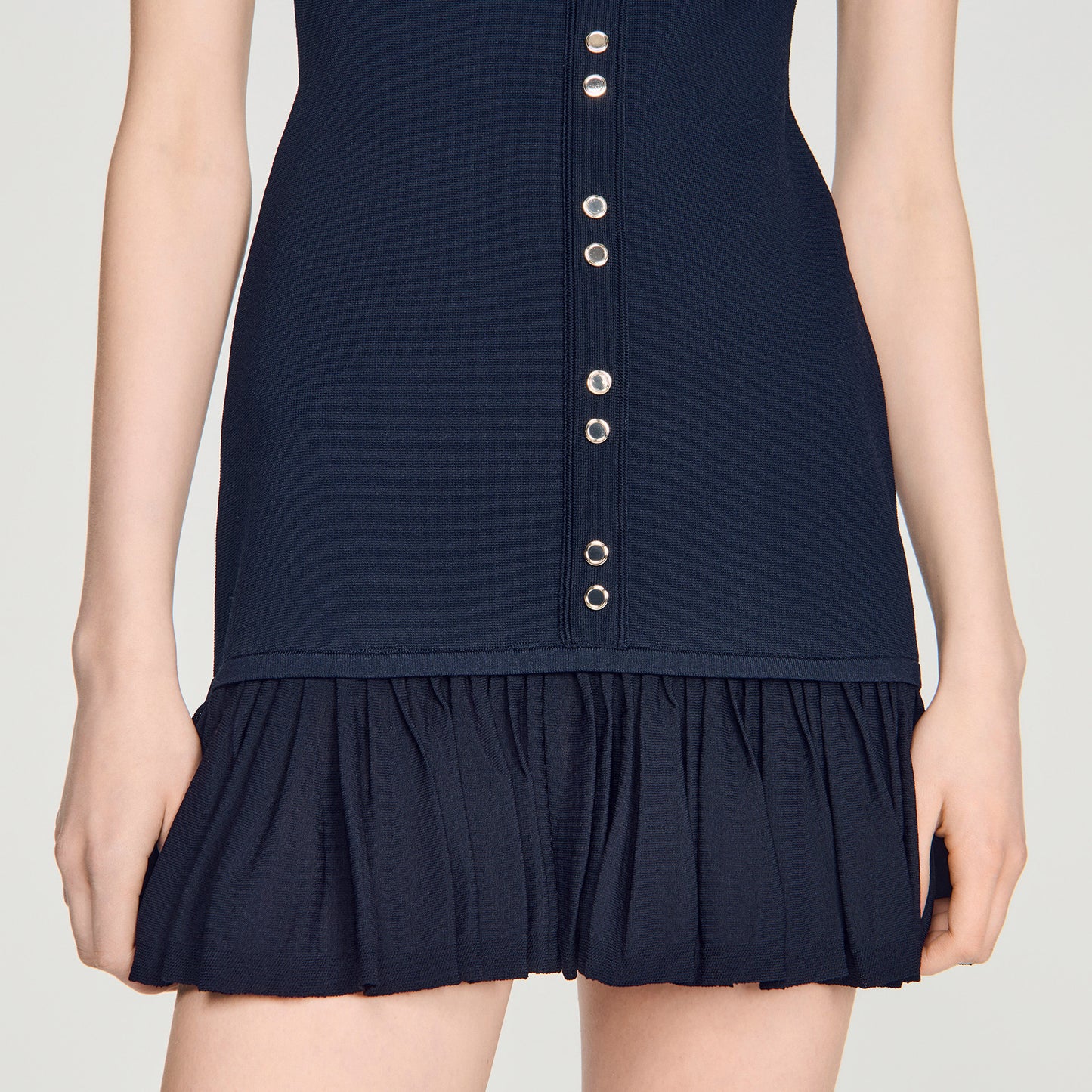 Keira  Structured Dress Midnight Blue
