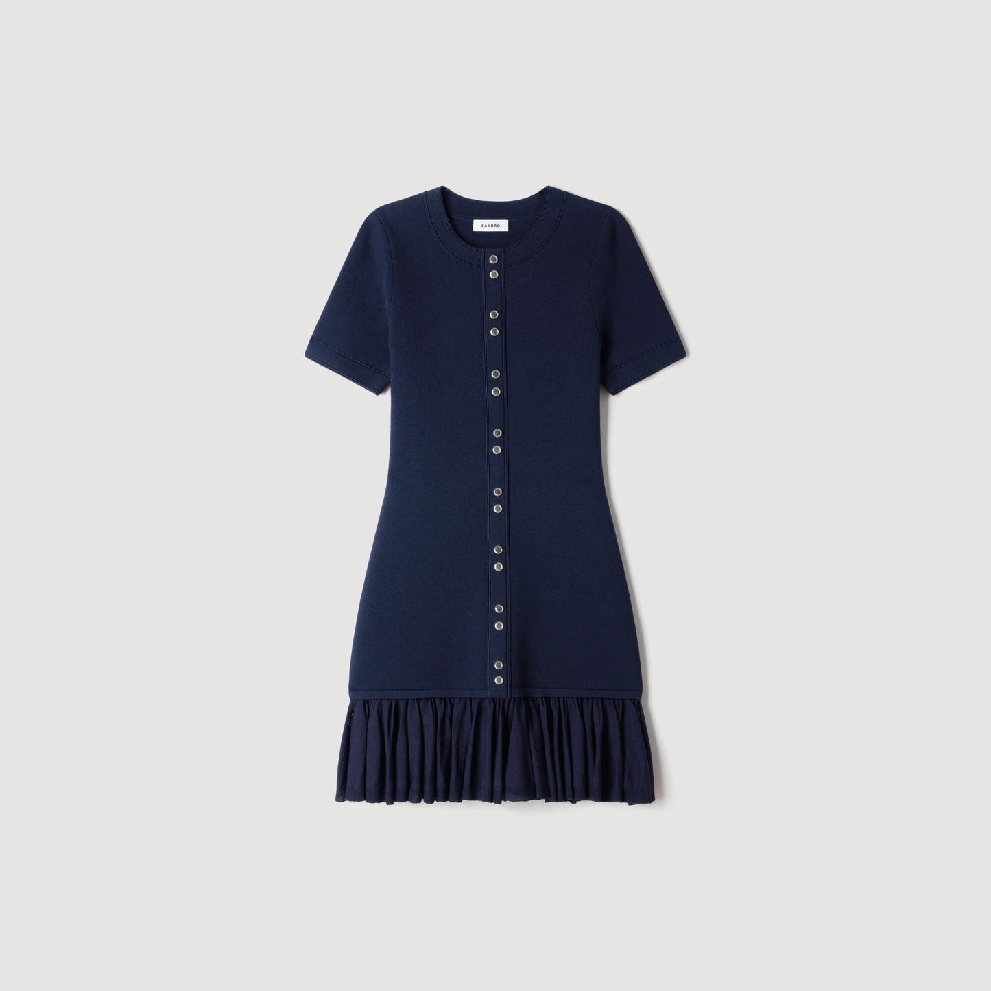 Keira  Structured Dress Midnight Blue