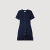 Keira  Structured Dress Midnight Blue