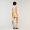 Texas Denim Shorts Beige