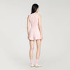 Demilys Sequin Check Tweed Shorts Pink