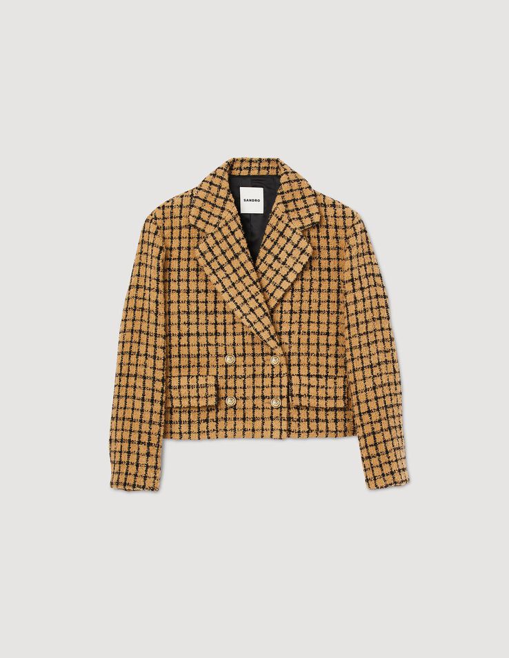 Sandro hot sale camel blazer