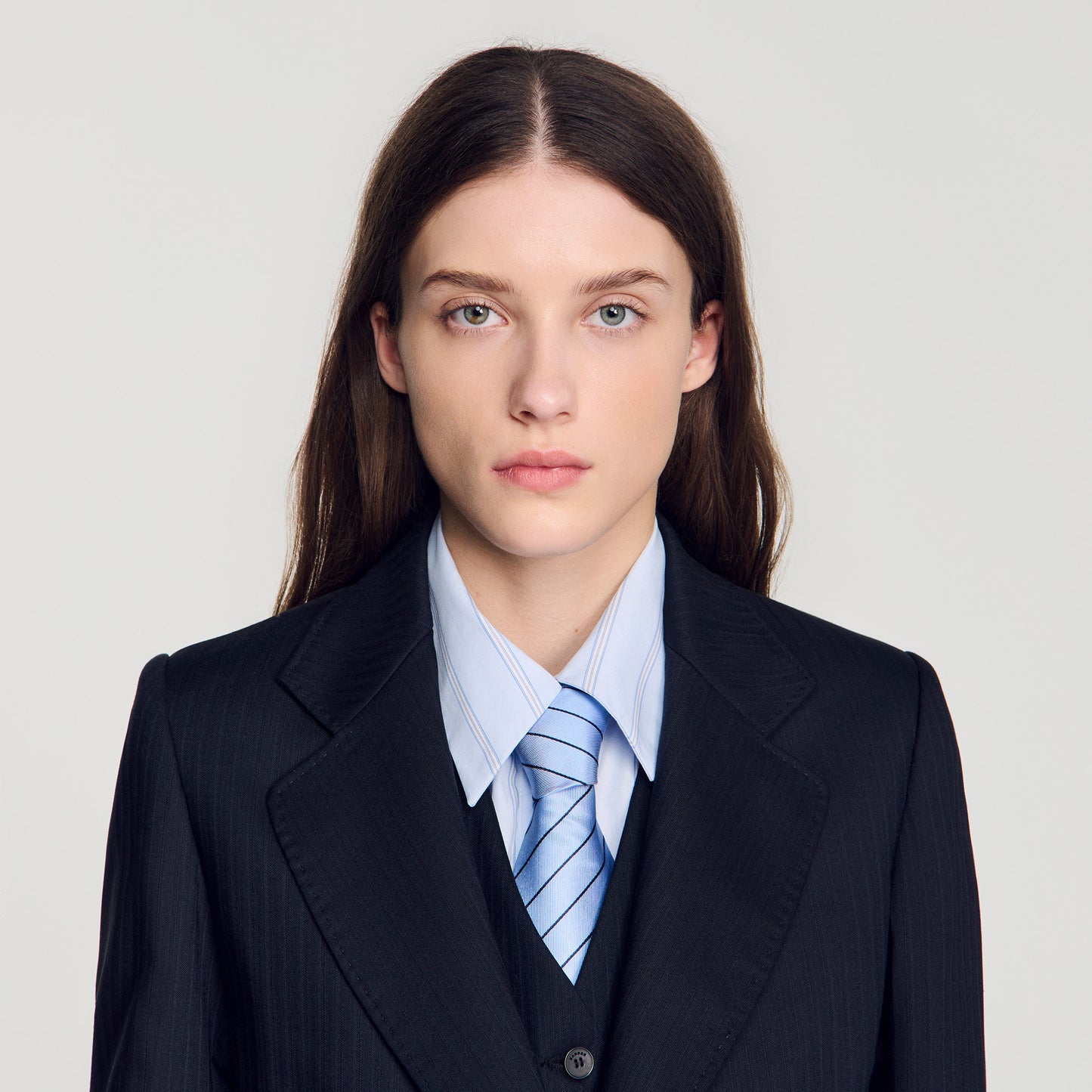 Arancella  Suit Jacket Navy Blue