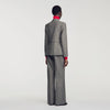 Vannina Wool Suit Jacket Grey