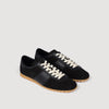 Soft Runner Low-Top Leather And Suede Trainers Black