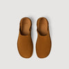 Suede Slipper Split Leather Slippers Cognac