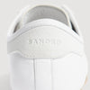 Soft Runner Leather Leather running trainers White