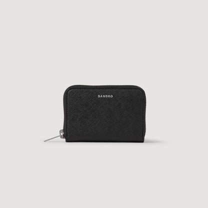Wallet Zip Zipped cord wallet Black