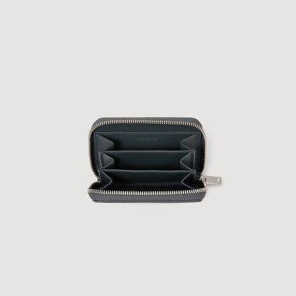 Wallet Zip Zipped cord wallet Black