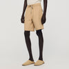 New Gamma Cotton Shorts Beige