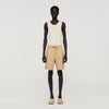 New Gamma Cotton Shorts Beige