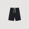Rope Short Elasticated Waist Cotton Shorts Navy Blue