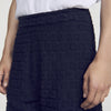 Sponge Shorts Terry Cloth Shorts Navy Blue